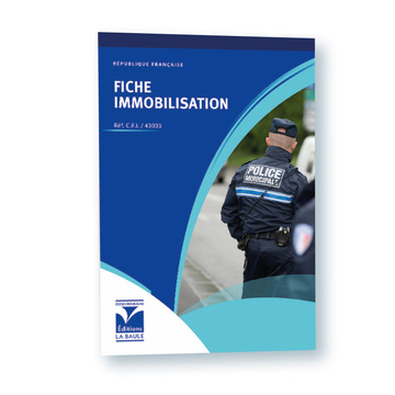 Carnet de Fiche Immobilisation